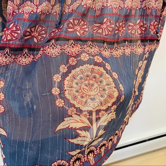 NWOT RD Koko beautiful boho top - Picture 4 of 8